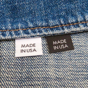 MADE IN USA Clothing Labels