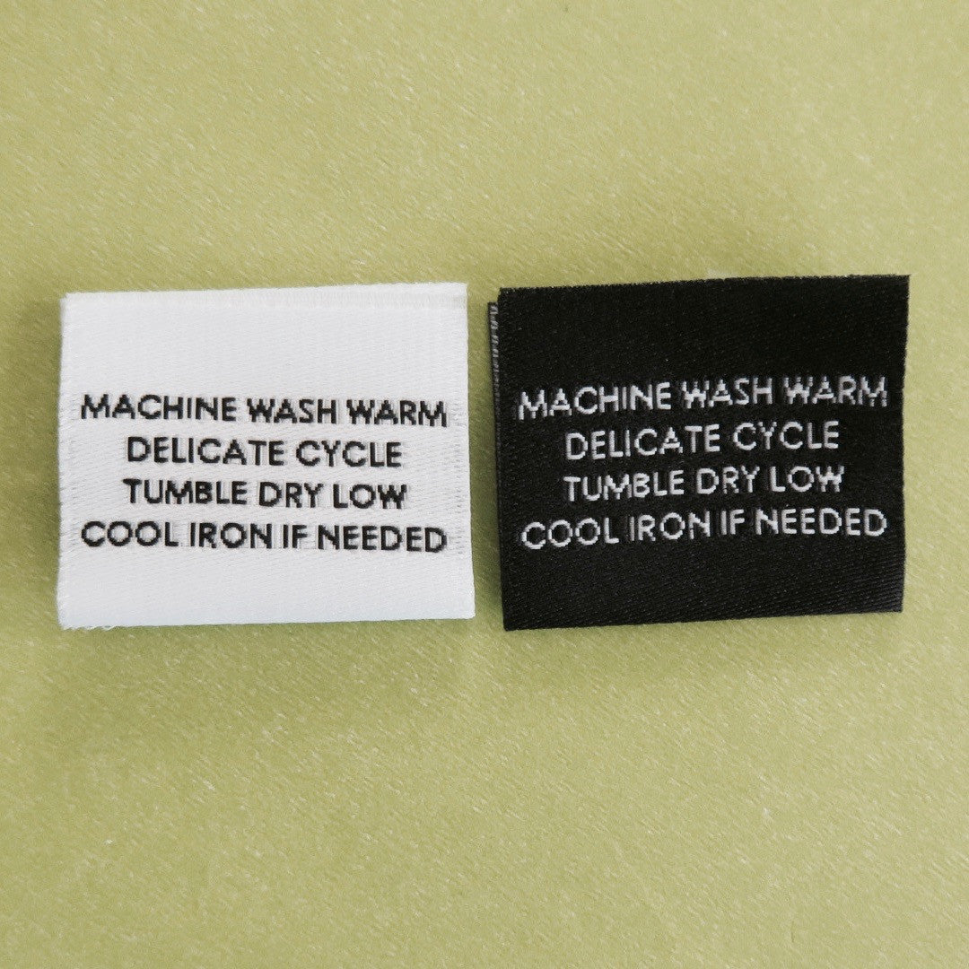 MACHINE WASH WARM - Garment Care Label