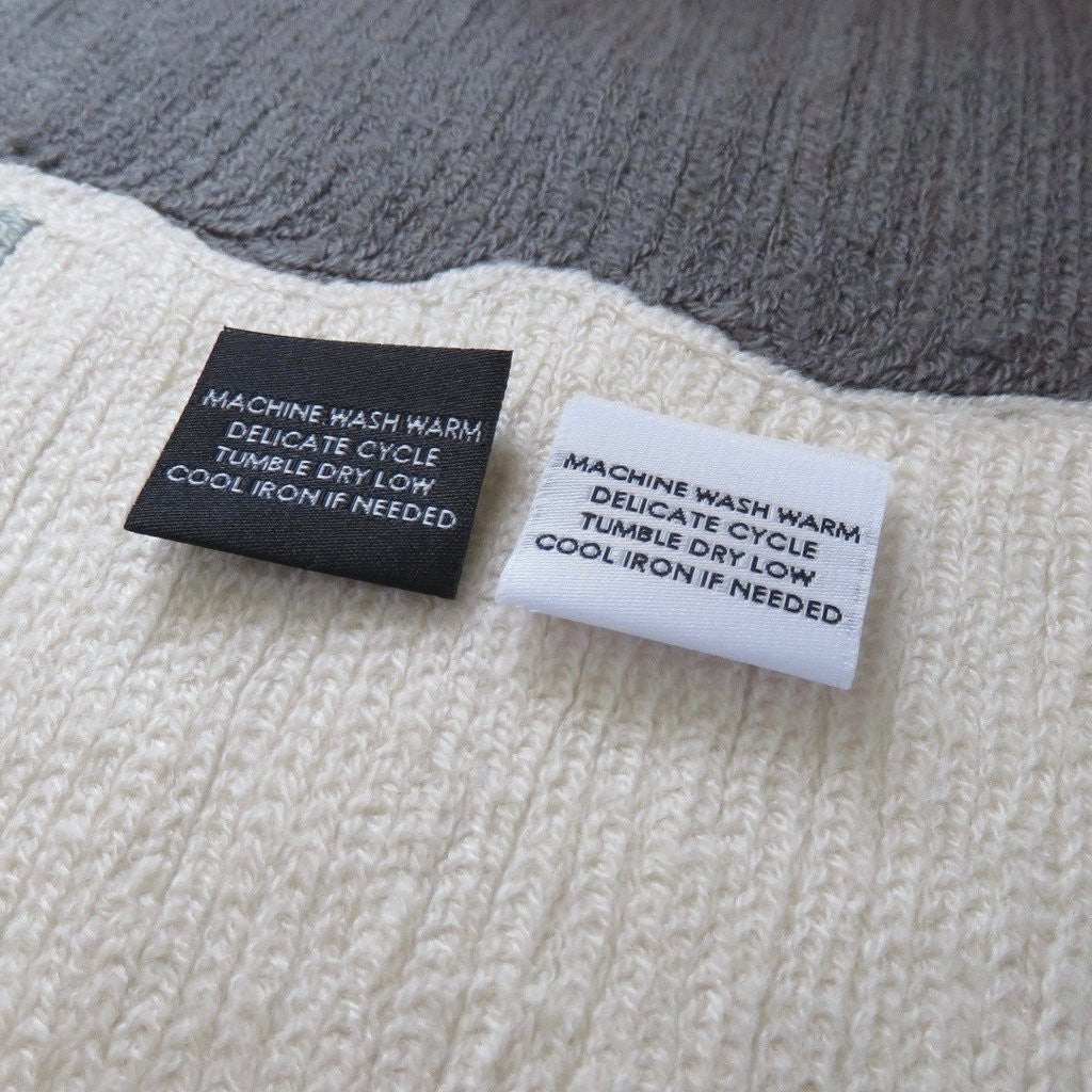 Custom Text Woven Label with Front Only