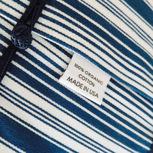 100% ORGANIC COTTON (MADE IN USA) - Garment Care Labels