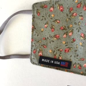 Iron On Made in USA Flag Woven Label